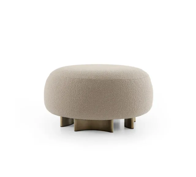Morica Design Punto e Virgola pouf sfoderabile legno