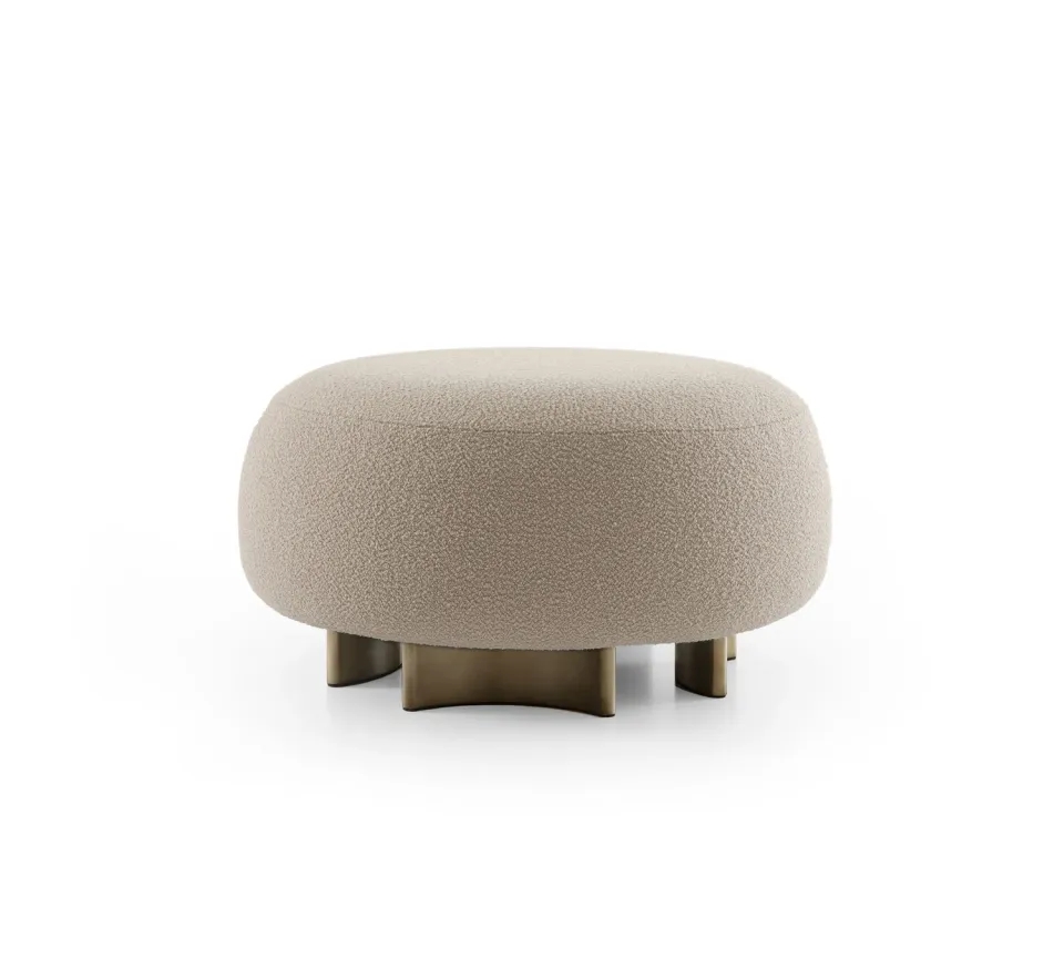 Morica Design Punto e Virgola pouf sfoderabile legno