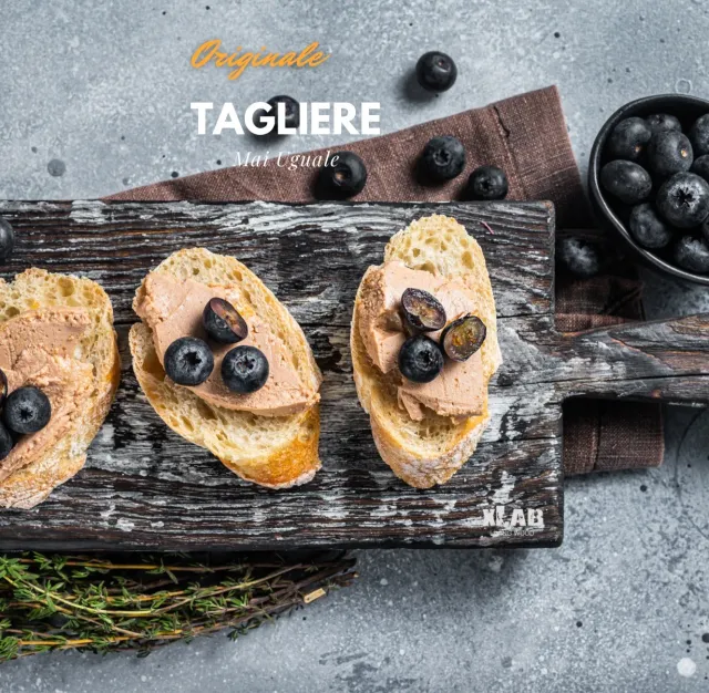 XLAB Design tagliere legno recupero larice rustico alimentare