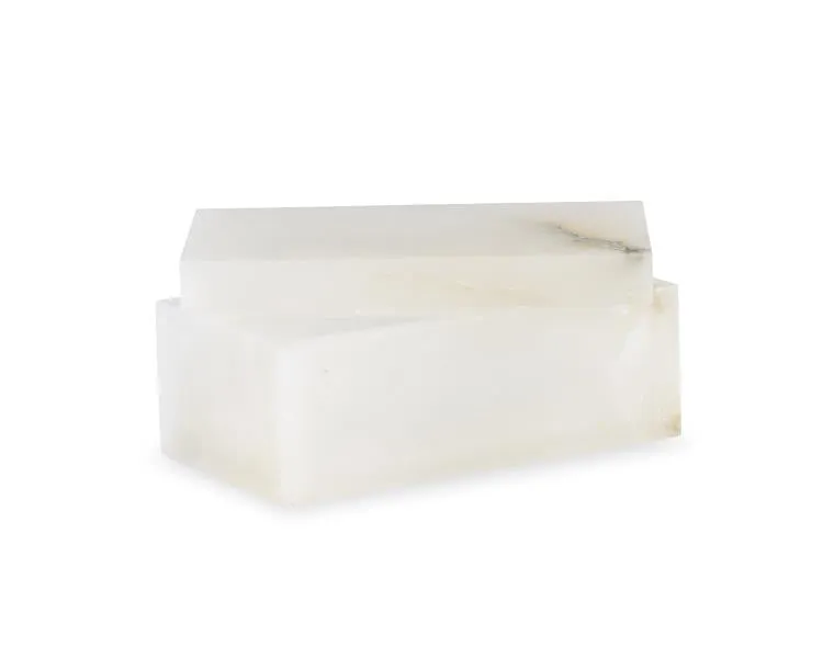 Maitland Smith Small Alabaster scatola alabastro 23 cm