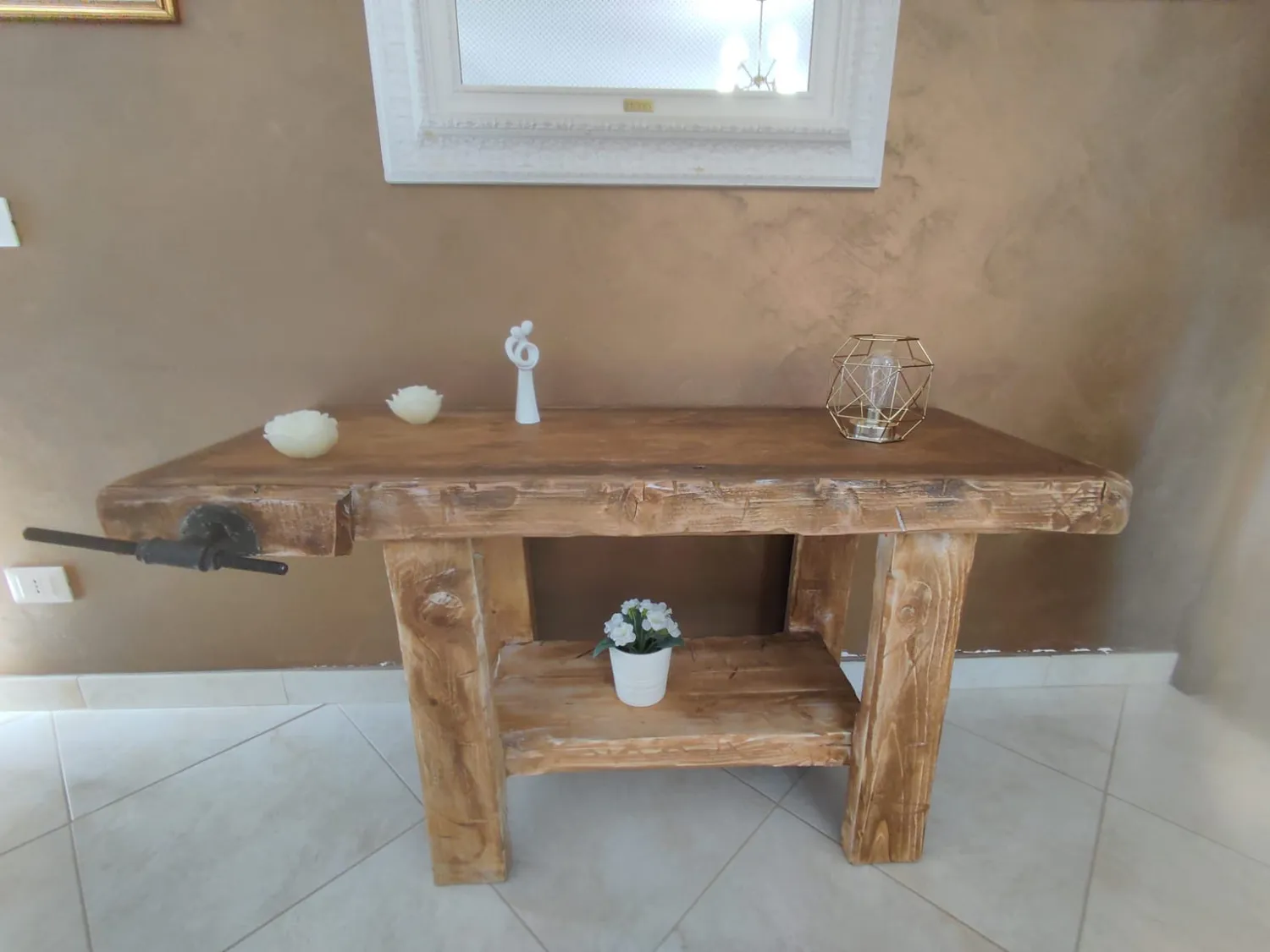 Sicily Wood Maker banco falegname 120x50 h75 legno