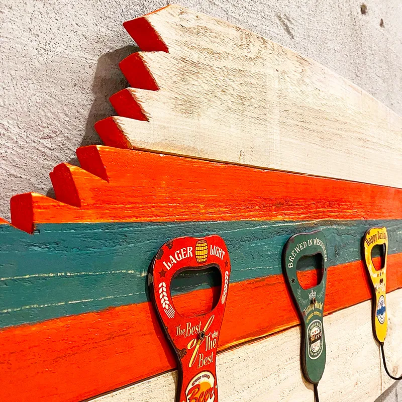 XLAB Design surf board appendiabiti parete legno vintage