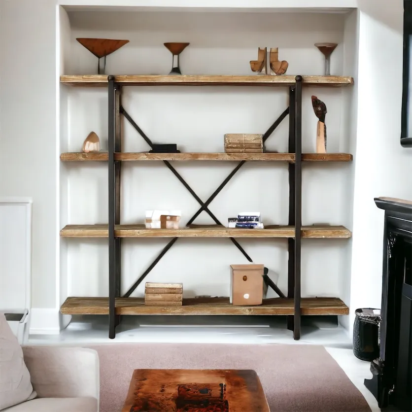 XLAB Design Camelot libreria industriale 140x160x40