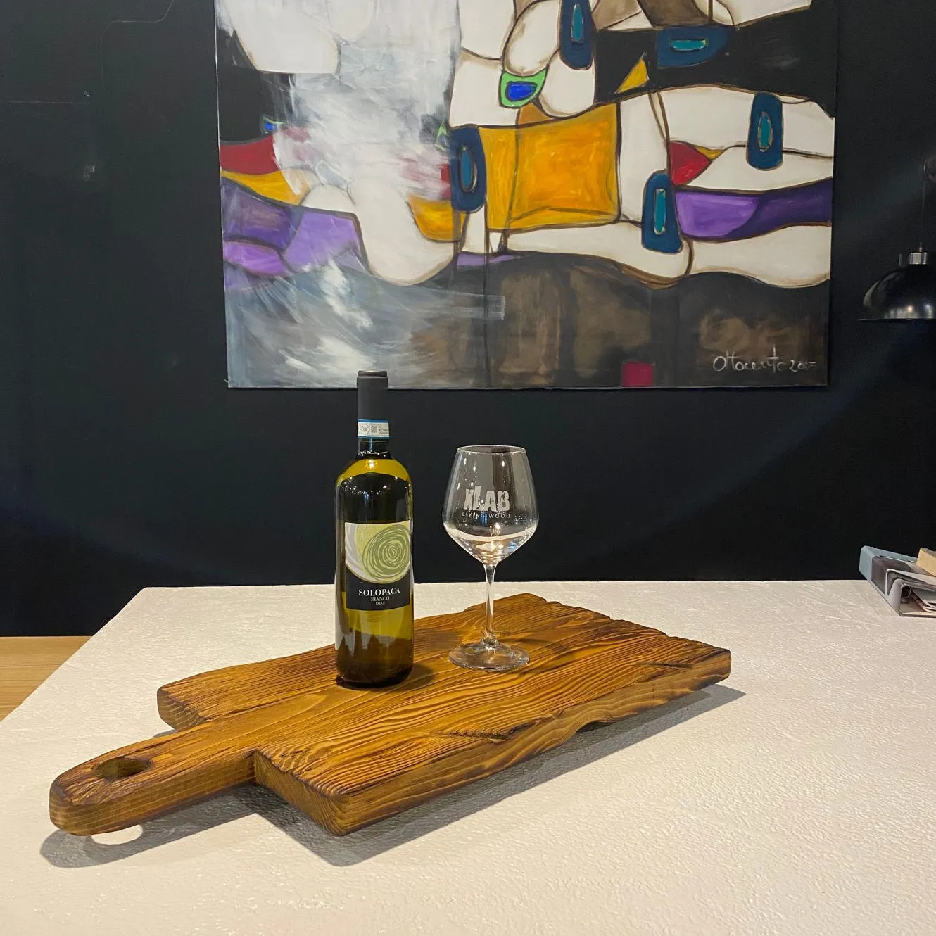 XLAB Design tagliere legno recupero larice rustico alimentare
