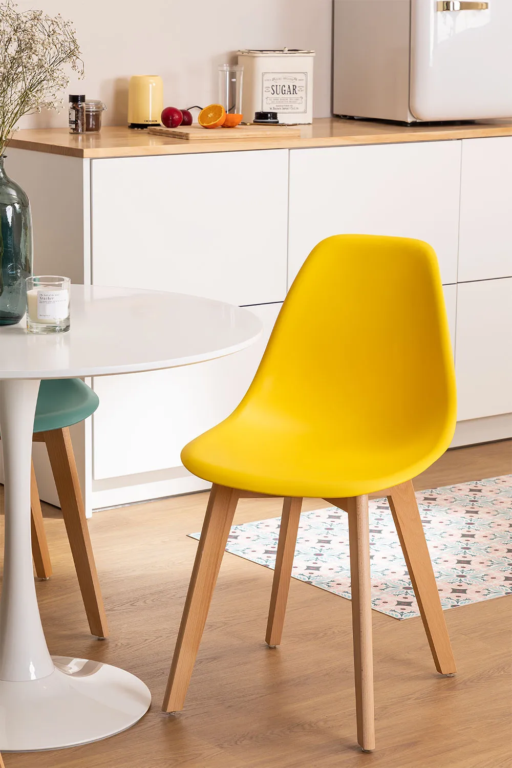 Sicily Wood Maker Nordic sedia multicolore scandinava