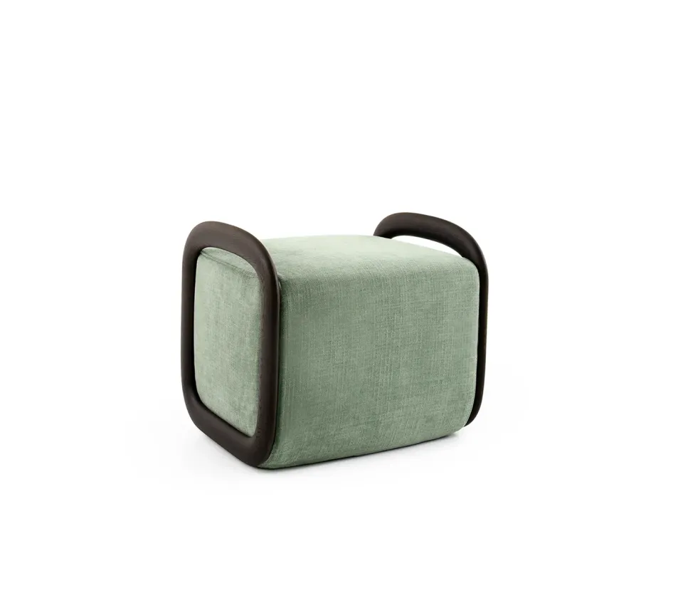 Morica Design Abrazo pouf legno massello avvolgente