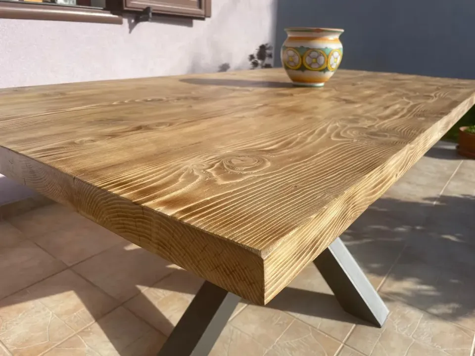 Sicily Wood Maker Thor Tavolo in legno massello