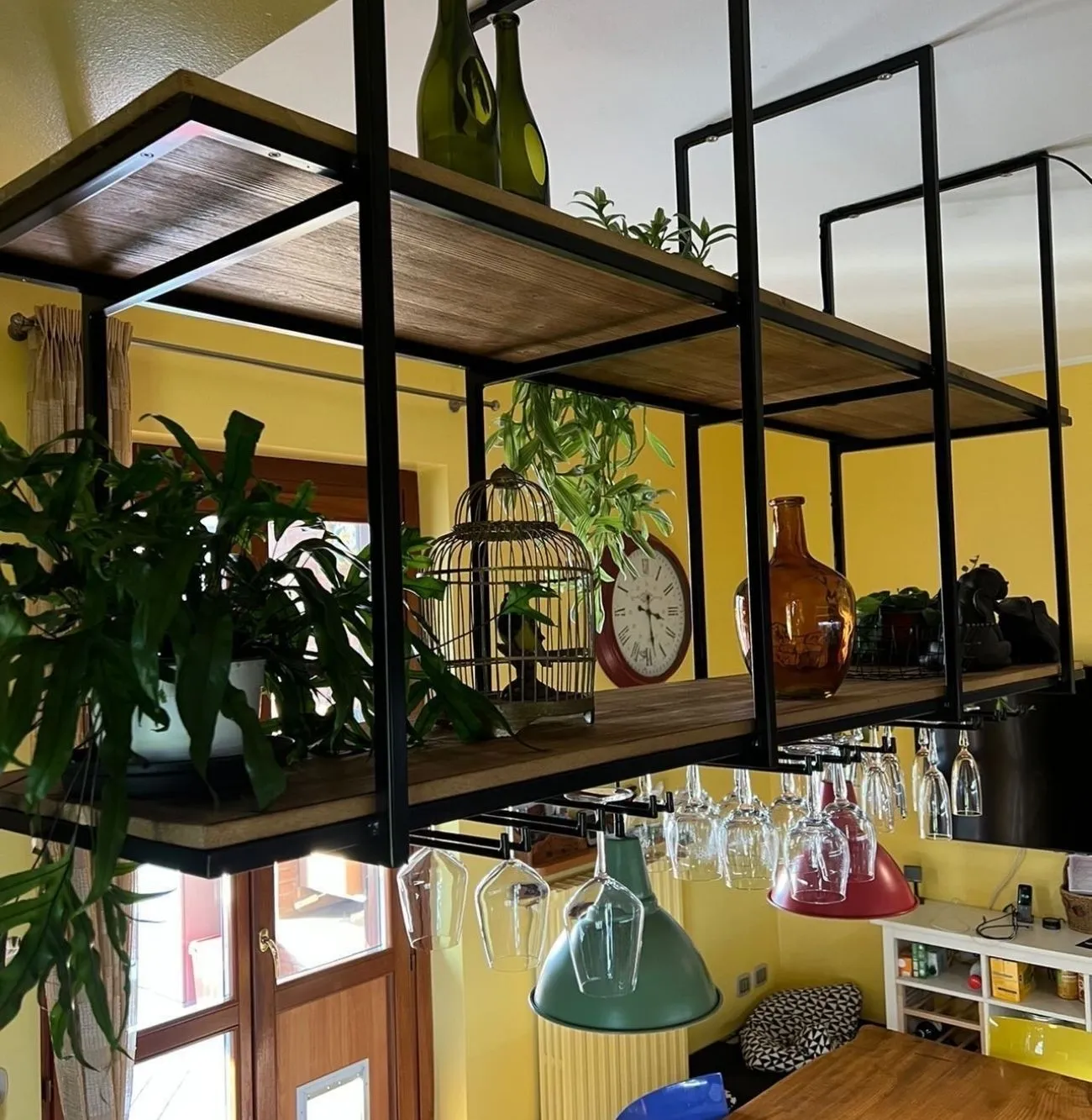 XLAB Design mensola isola cucina sospesa industriale in offerta