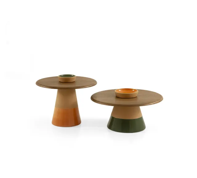 Morica Design Sablier tavolino argilla naturale