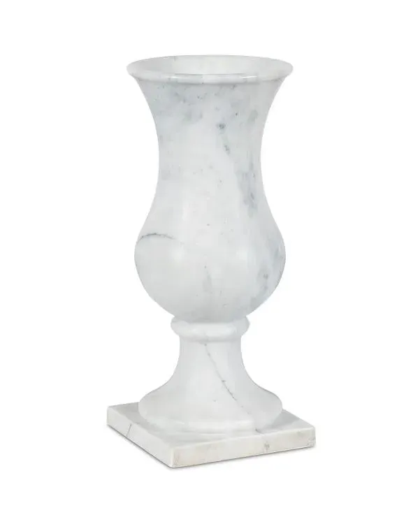 Maitland Smith Ambaji vaso marmo avorio 45,7 cm
