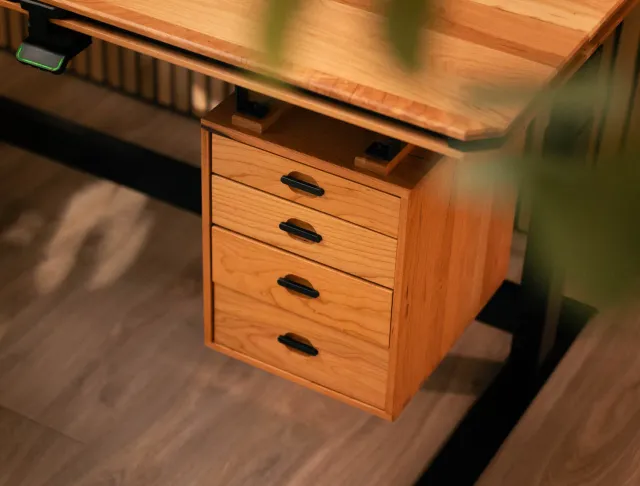 Wyrmwood Modular Cubby 4 cassetti organizer scrivania