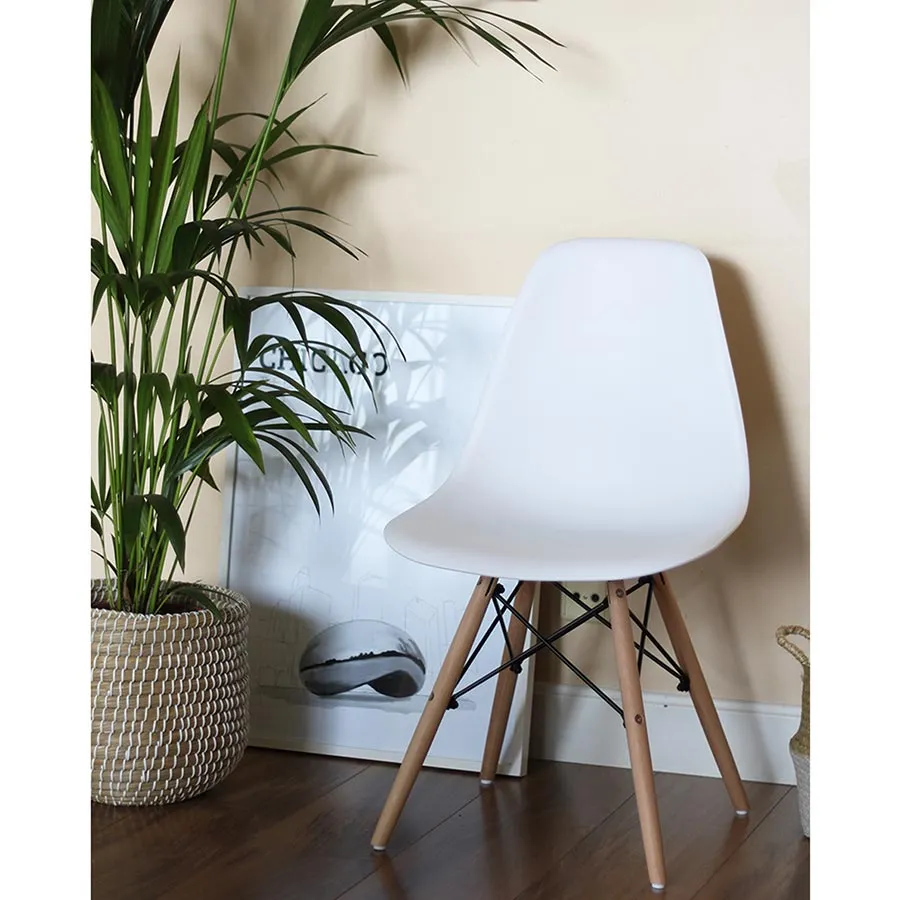 Sicily Wood Maker sedie scandinave 4 pezzi legno