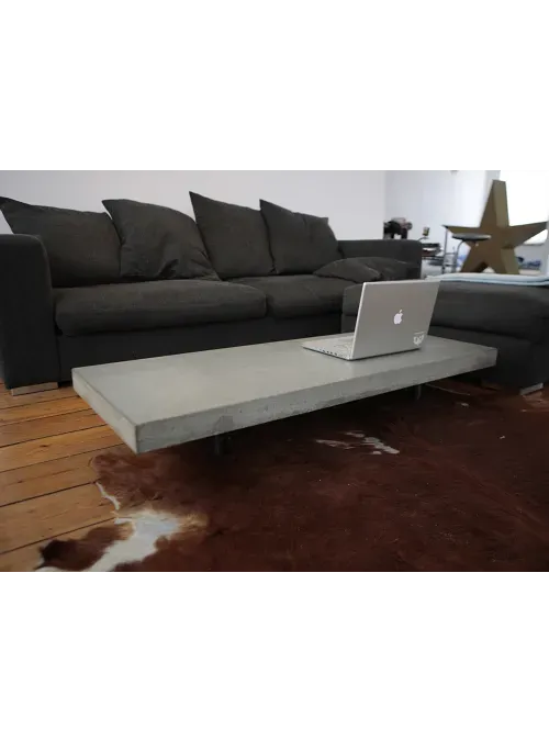XLAB Design Weir tavolino salotto effetto cemento loft