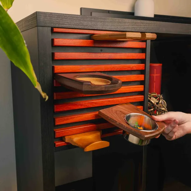 Wyrmwood Gaming Magnetic Accessory Rack Cubby portaccessori Kallax