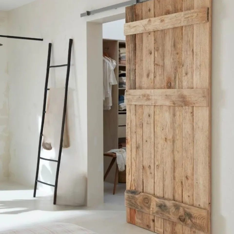 XLAB Design porta scorrevole rustica casale 100x220 naturale