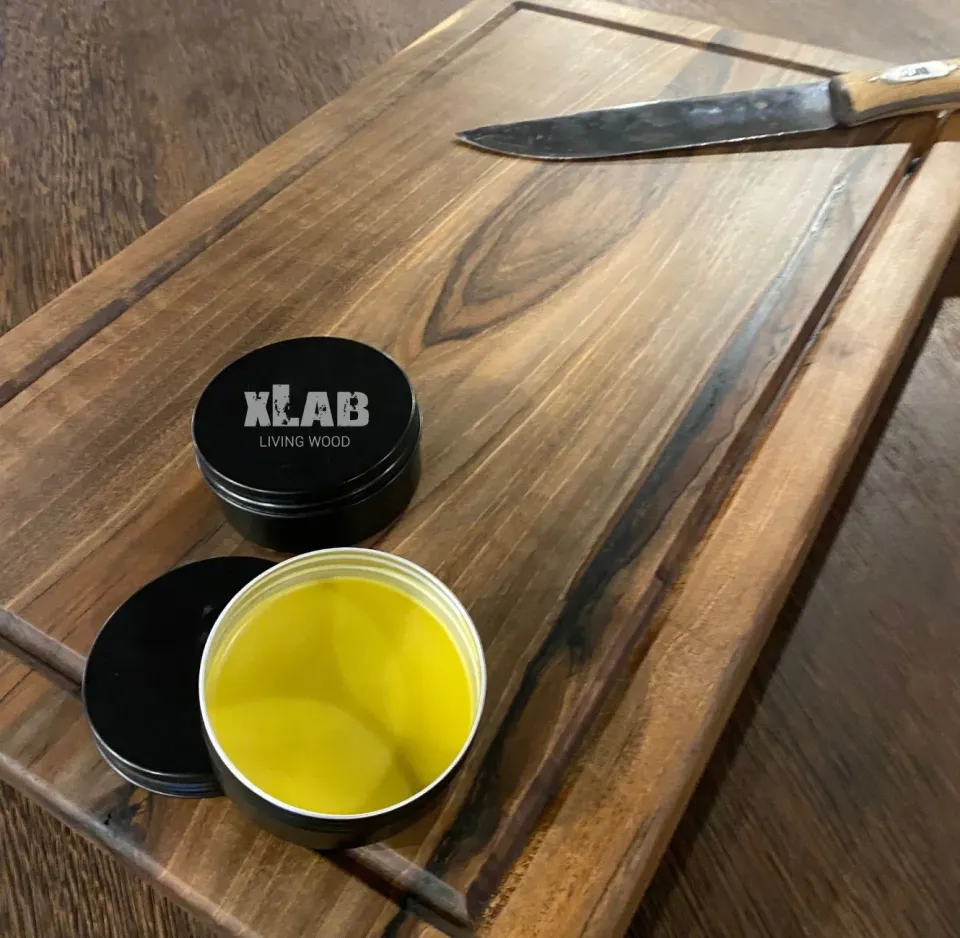 XLAB Design tagliere legno grande 60x40 fatto a mano rustico