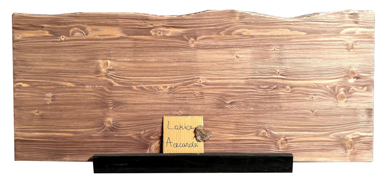 XLAB Design Fiemme top bagno 100x45 larice rustico