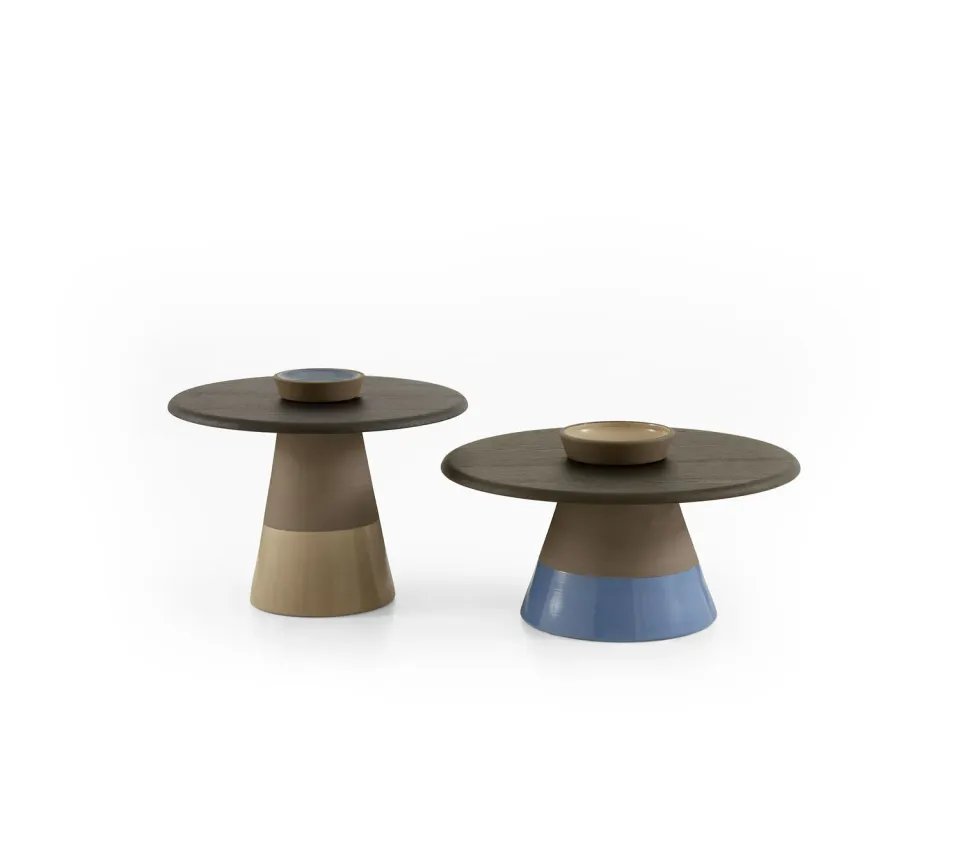 Morica Design Sablier tavolino argilla portaoggetti