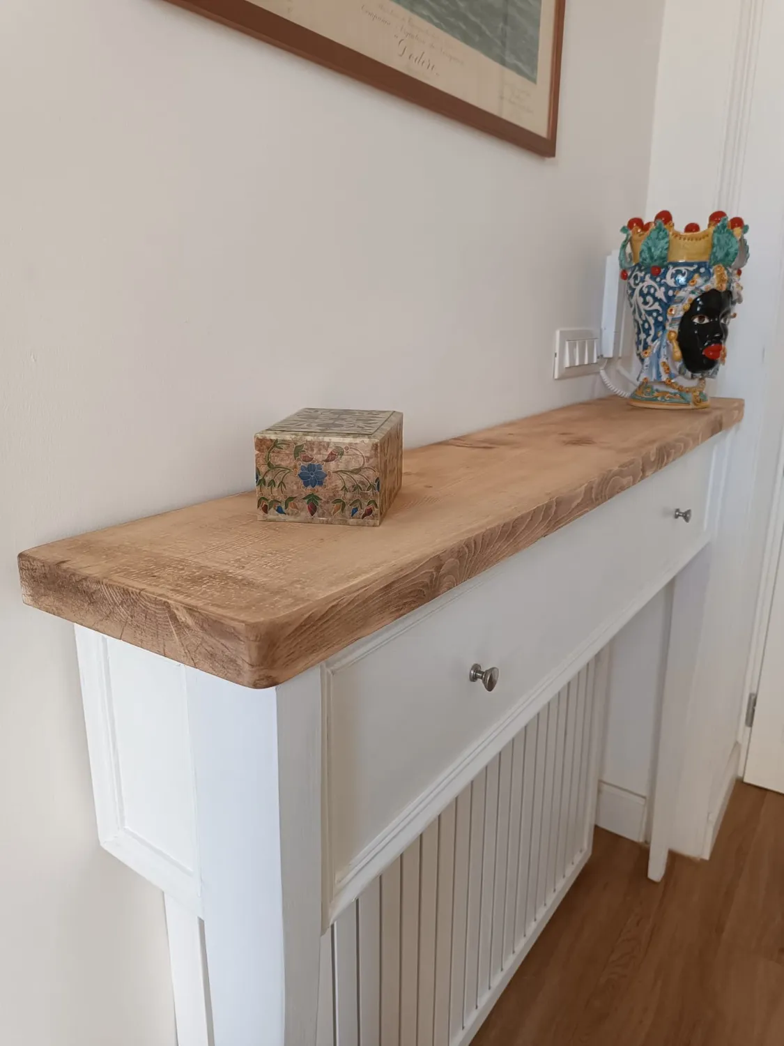 Sicily Wood Maker mensole 100x25 da 5 pezzi legno massello