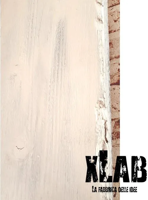 XLAB Design Logan Porta Scorrevole White Ice in legno