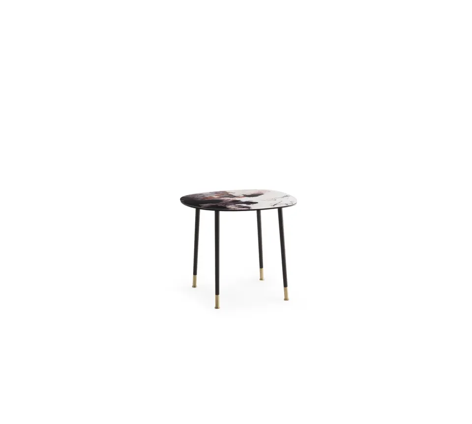 Morica Design Pebble tavolino vetro Patagonia piccolo