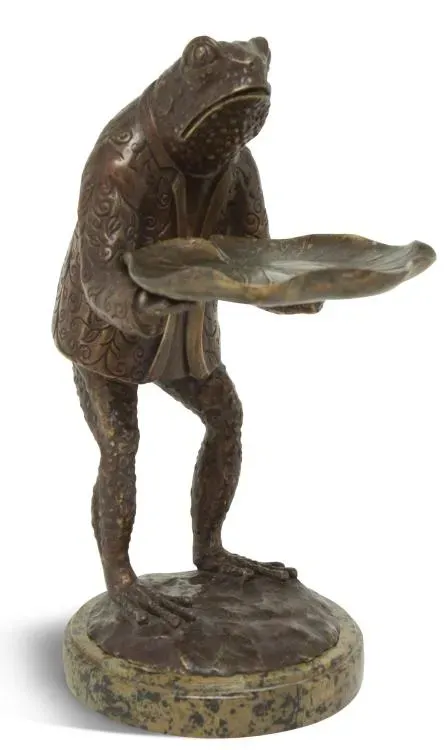 Maitland Smith Fancy Frog Sh41-051815 portasapone ottone