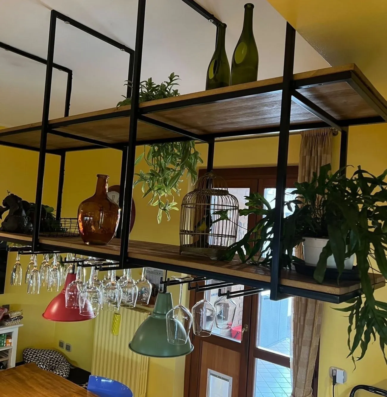 XLAB Design mensola isola cucina sospesa industriale in offerta