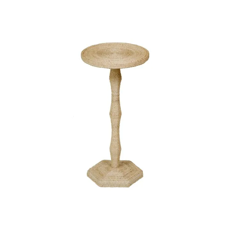 Maitland Smith Abaca tavolino spot fibra naturale