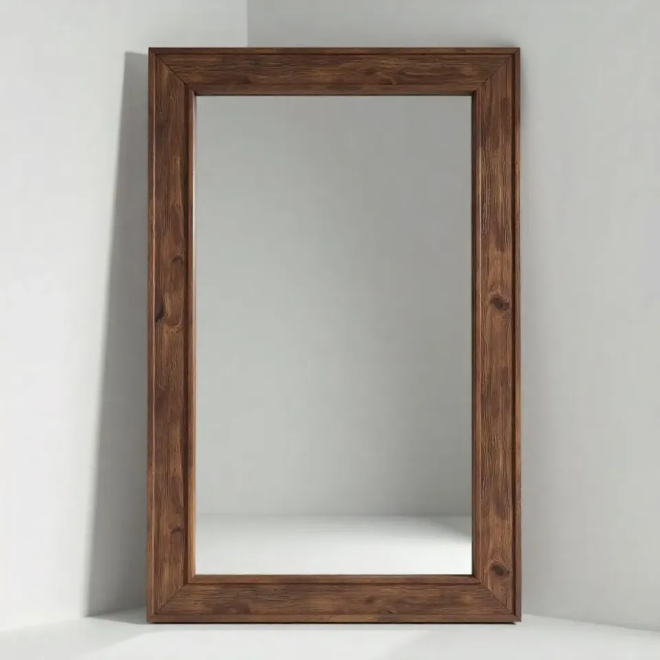 XLAB Design specchio cornice legno massello 80x140 design