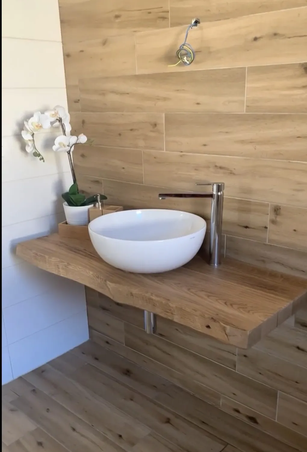 XLAB Design Marty mensola bagno castagno Old Wood
