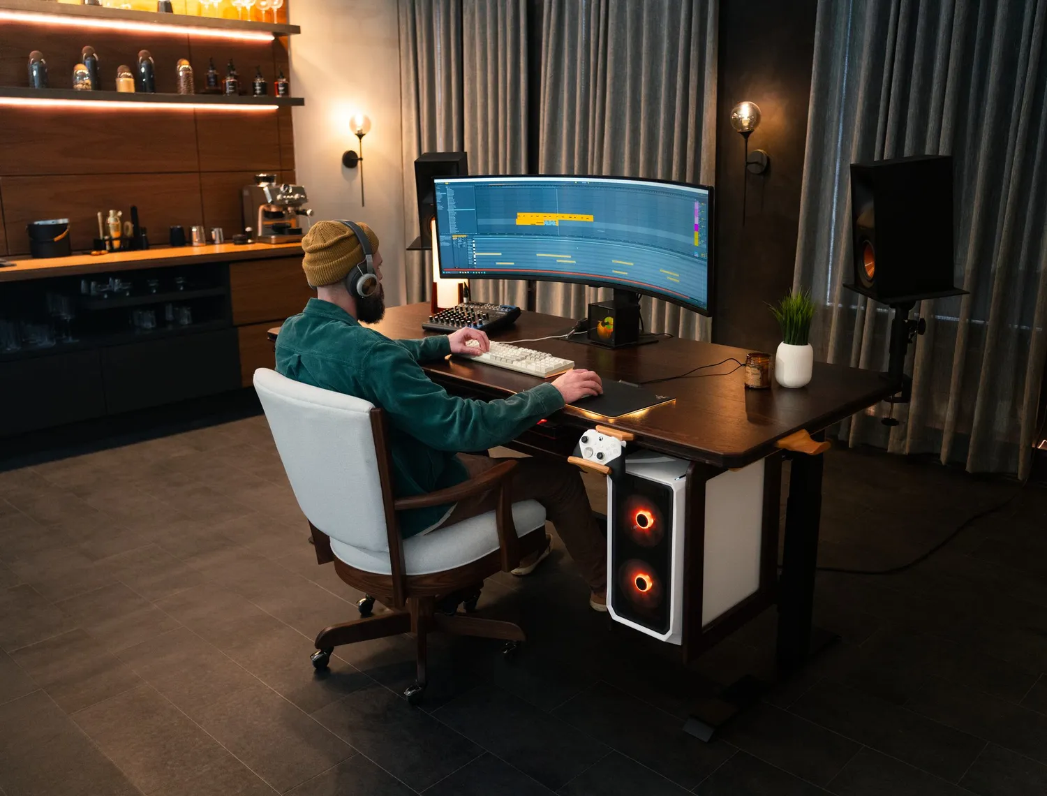 Wyrmwood Modular Desk scrivania regolabile sit-stand