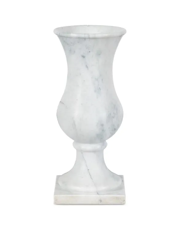 Maitland Smith Ambaji vaso marmo avorio 45,7 cm