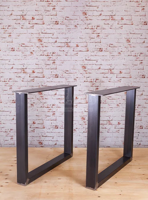 XLAB Design Tower Bridge Coppia Gambe Tavolo 70x70 ferro