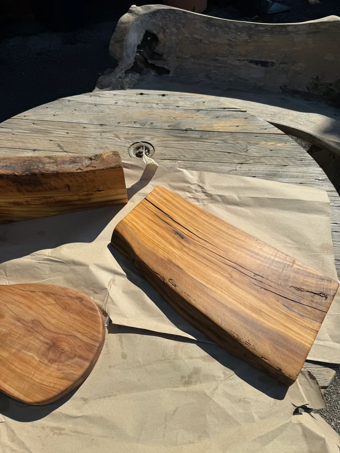 XLAB Design Tagliere Salumi Small in legno naturale