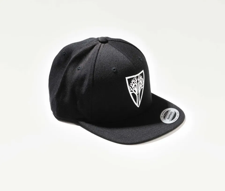 Wyrmwood Logo Snapback Cap cappellino nero snapback