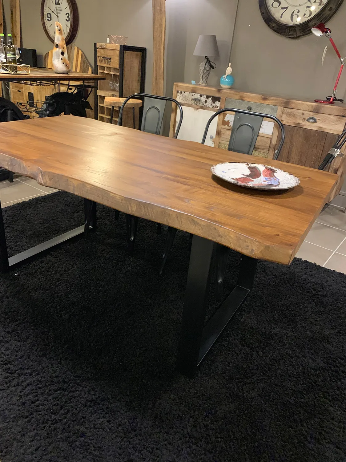 XLAB Design Mark tavolo cucina castagno 180x90 teak