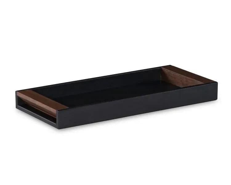 Maitland Smith Small Ebony Tray vassoio piccolo 30 cm