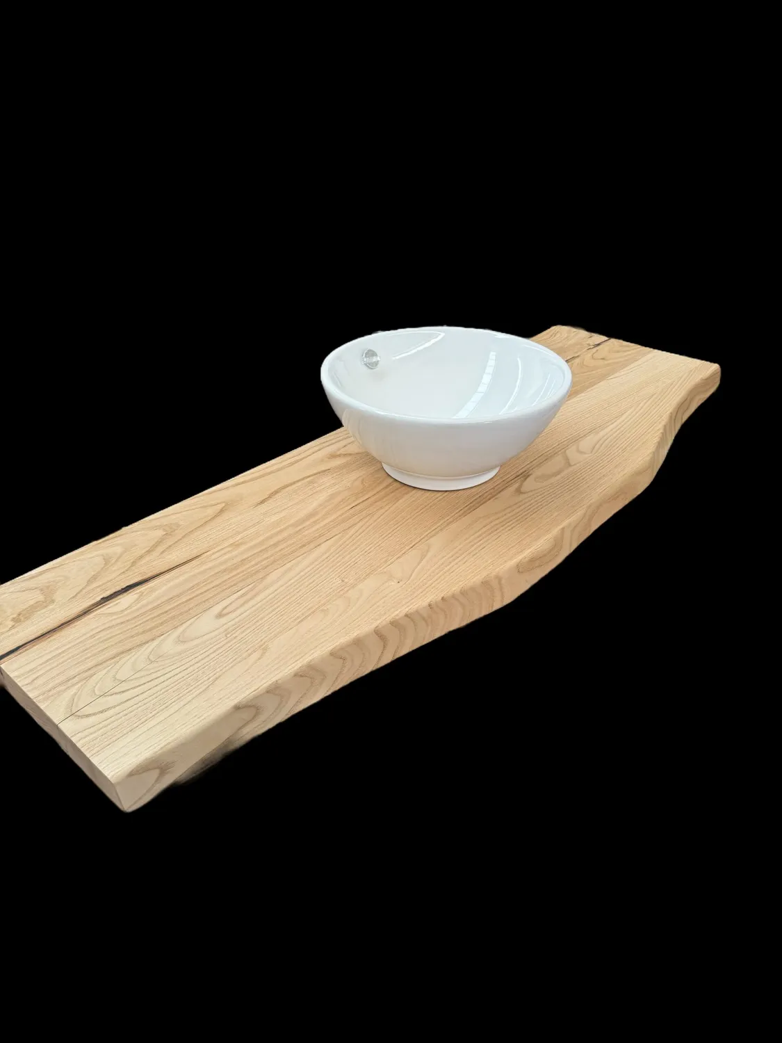 XLAB Design Castagno mensola bagno legno massello naturale
