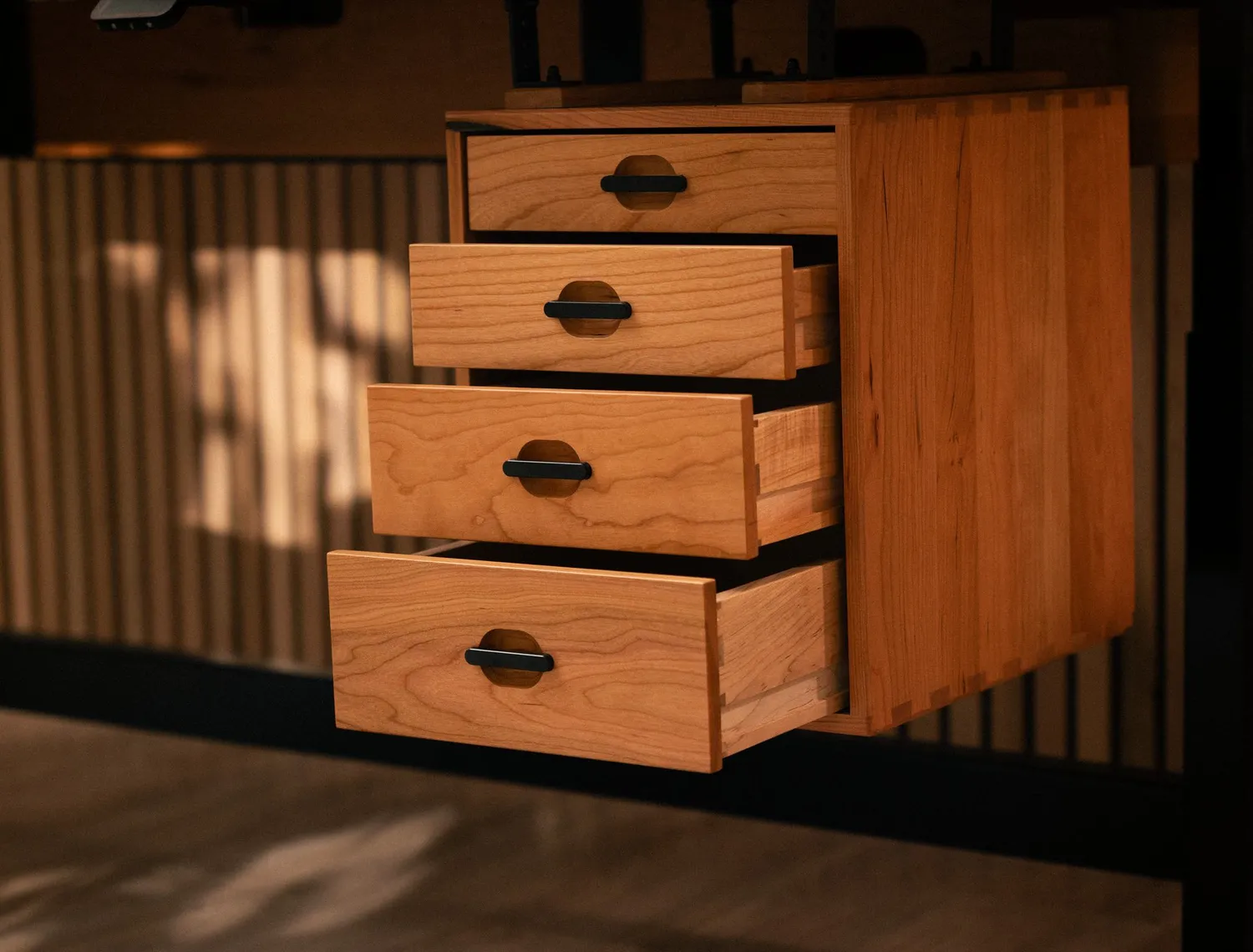 Wyrmwood Modular Cubby 4 cassetti organizer scrivania