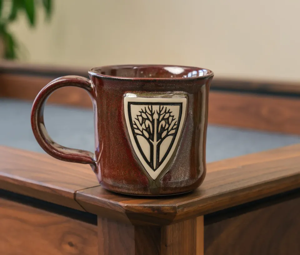 Wyrmwood Handcrafted Mugs tazza ceramica 16 oz bordeaux