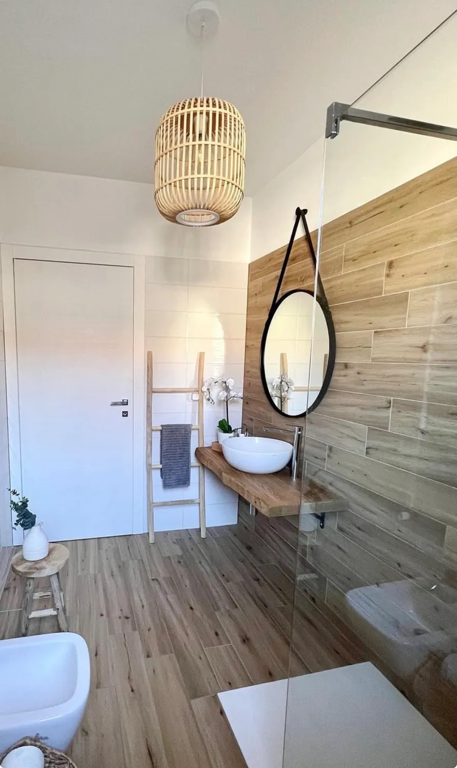 XLAB Design Marty mensola bagno castagno Old Wood