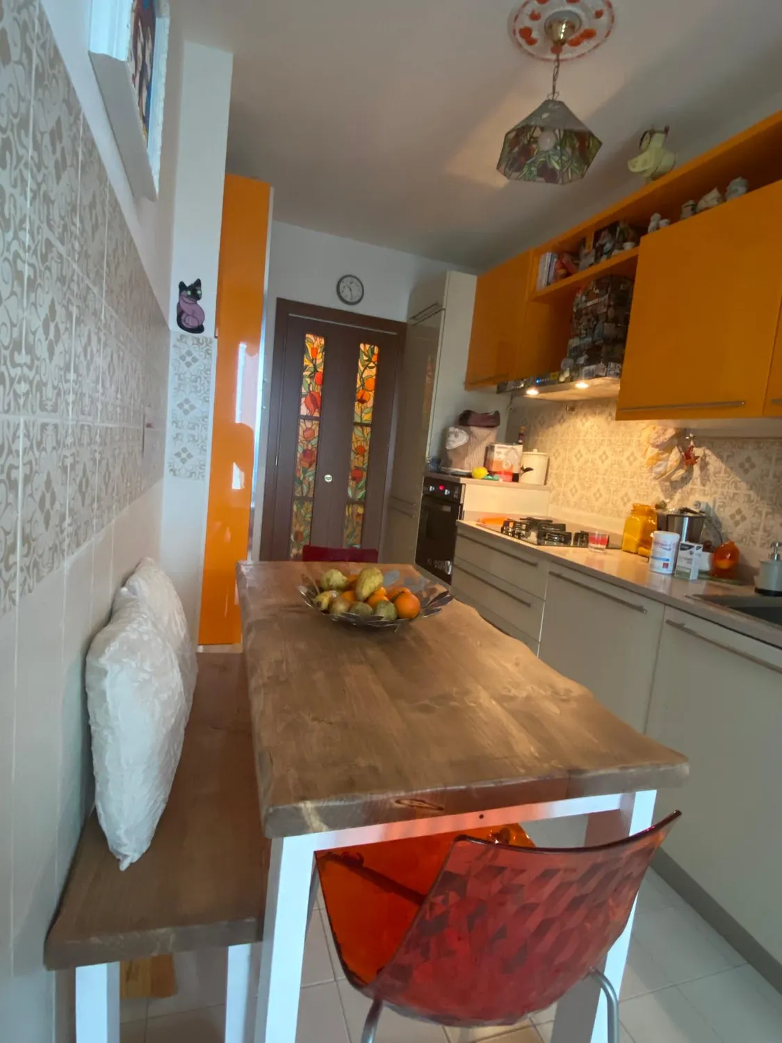 Sicily Wood Maker tavolo larice massello 200x80x5 fatto a mano