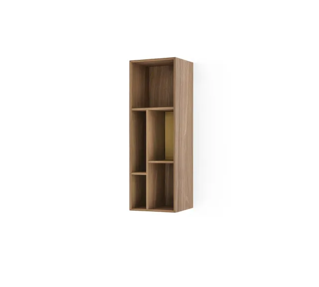 Morica Design Pangea mobile a giorno legno e metallo