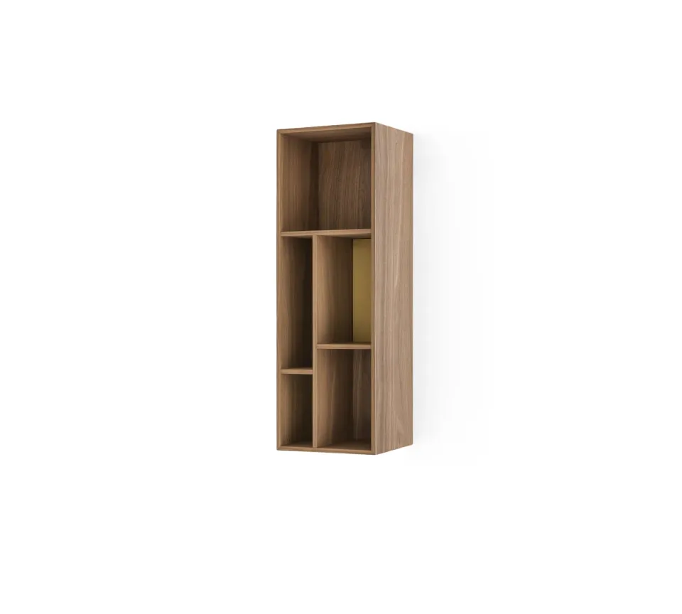 Morica Design Pangea mobile a giorno legno e metallo