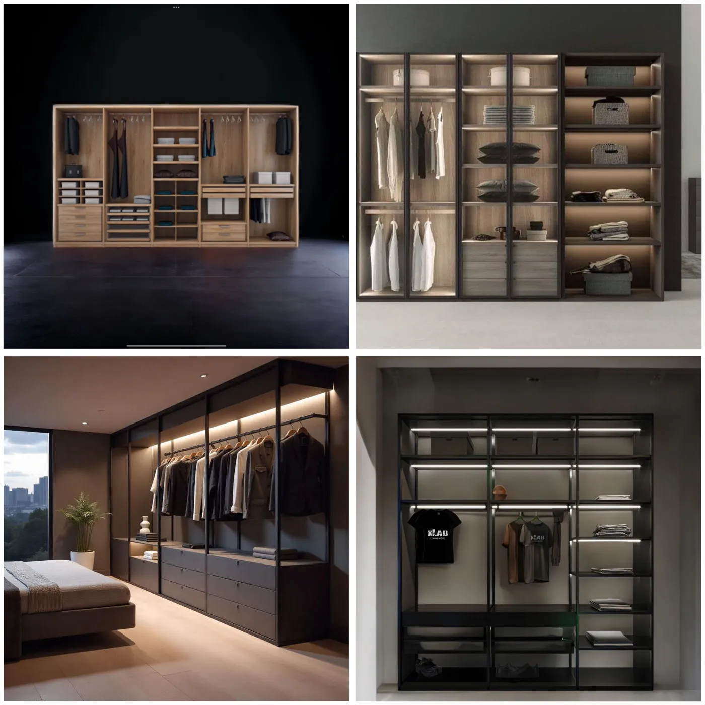 XLAB Design armadio componibile su misura produzione express