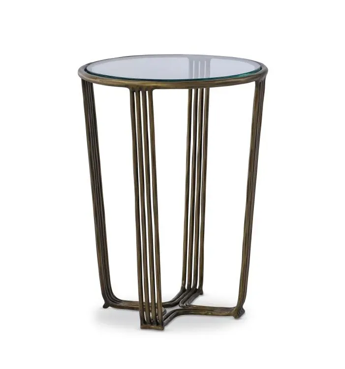 Maitland Smith Mason Side Table tavolino compatto legno