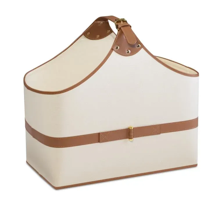 Maitland Smith Athenian Borsa Tela e Cuoio 45,7 cm