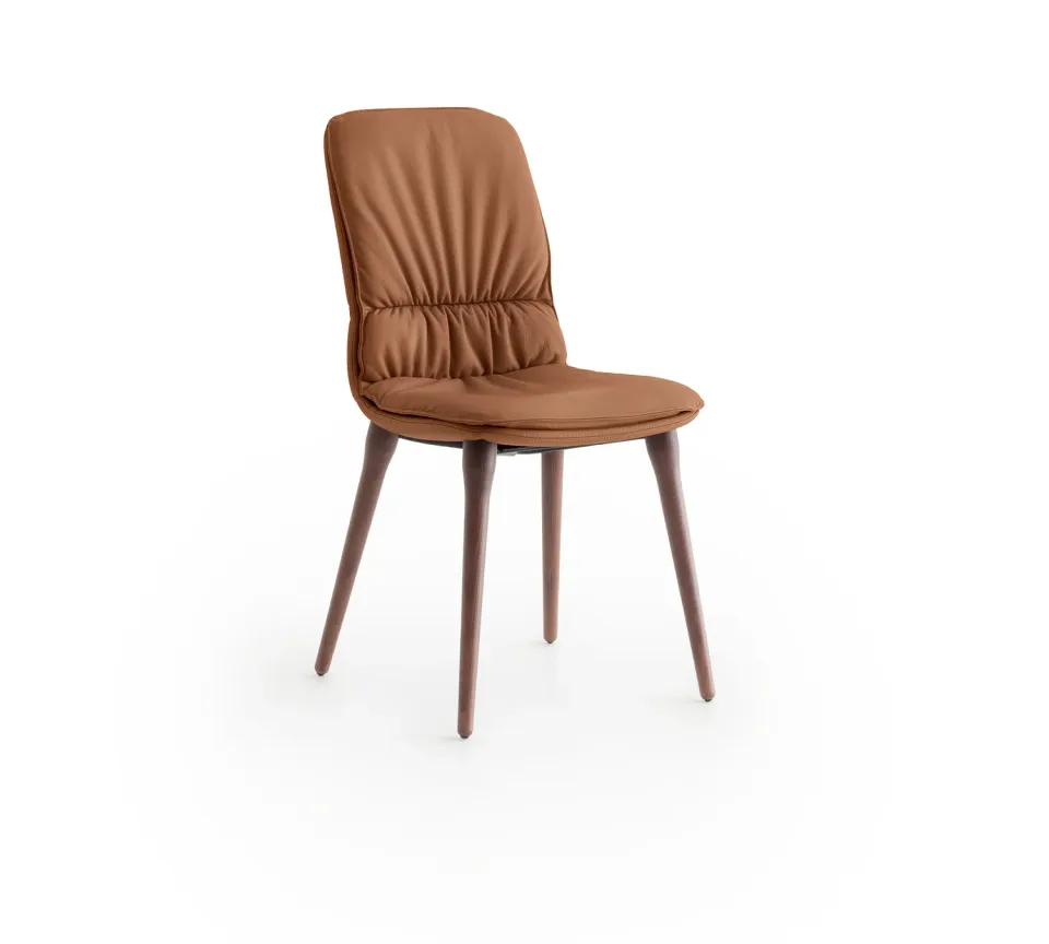 Morica Design Coco sedia pelle doppio cuscino