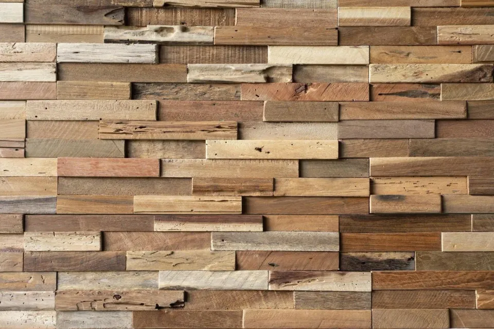 XLAB Design pannello parete legno recupero 100x100x4