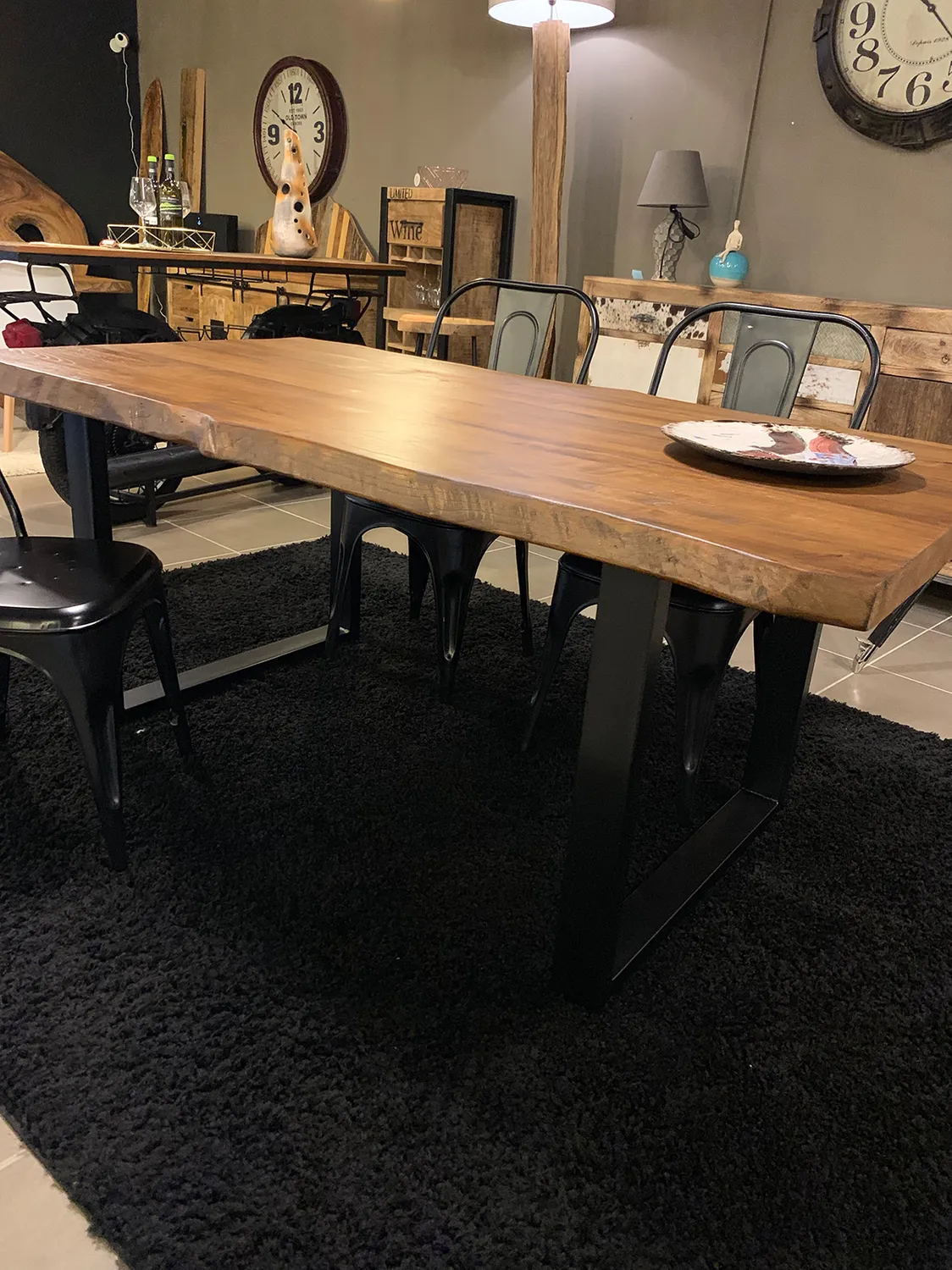 XLAB Design Mark tavolo cucina castagno 180x90 teak